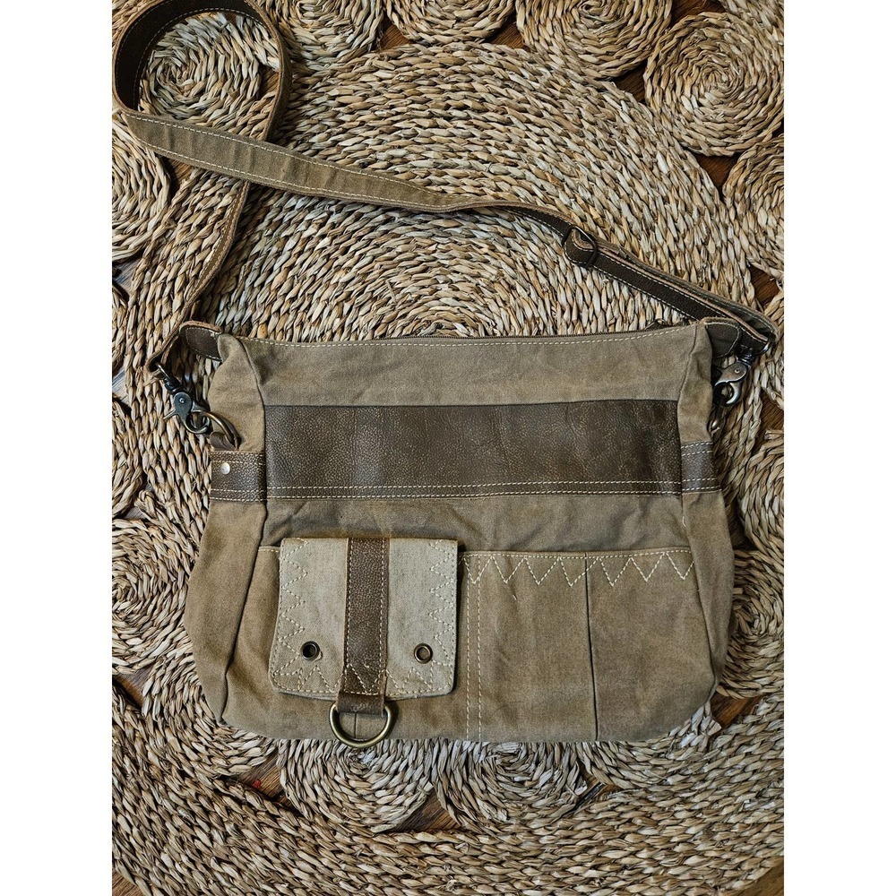 Myra Bag Women's Canvas Crossbody Bag - Picture 4 of 10